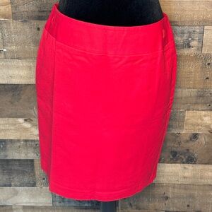 Liz Claiborne Women's Red Aline Pencil Skirt Size 10 Medium M AB 522